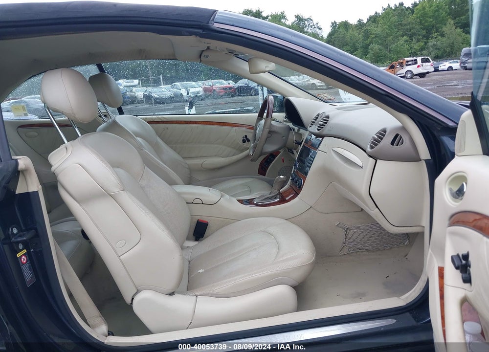 2005 MERCEDES-BENZ CLK 320 VIN: WDBTK65J25F146446