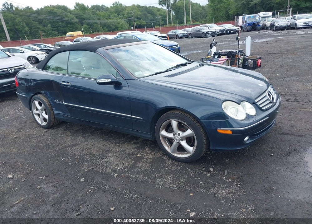 2005 MERCEDES-BENZ CLK 320 VIN: WDBTK65J25F146446