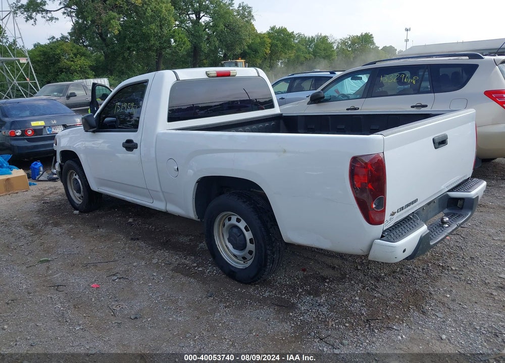 2010 CHEVROLET COLORADO WORK TRUCK VIN: 1GCCSBD92A8106755