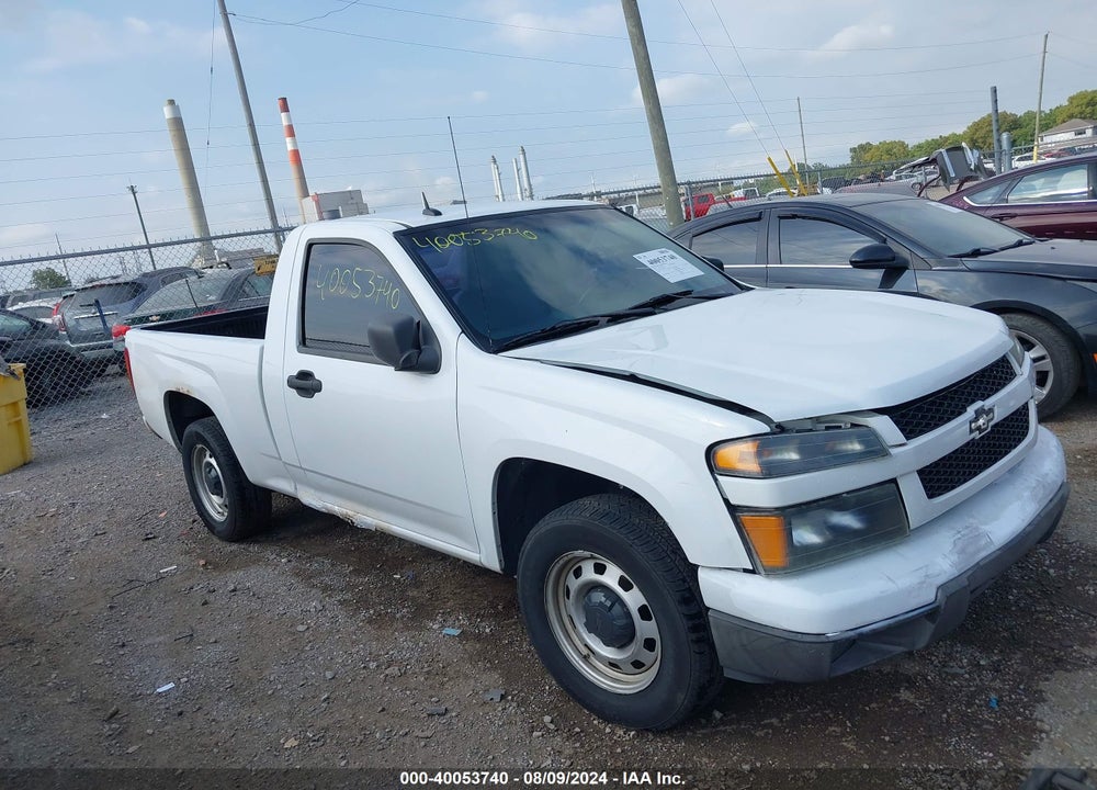2010 CHEVROLET COLORADO WORK TRUCK VIN: 1GCCSBD92A8106755