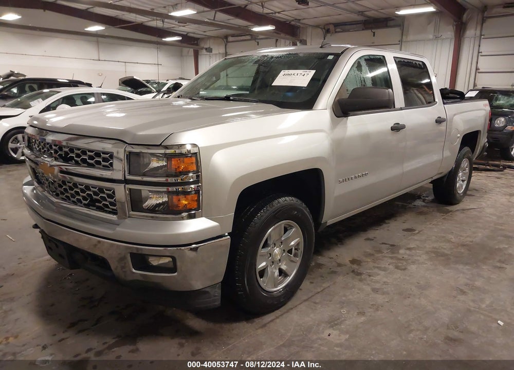 2014 CHEVROLET SILVERADO 1500 1LT VIN: 3GCUKREH8EG410627