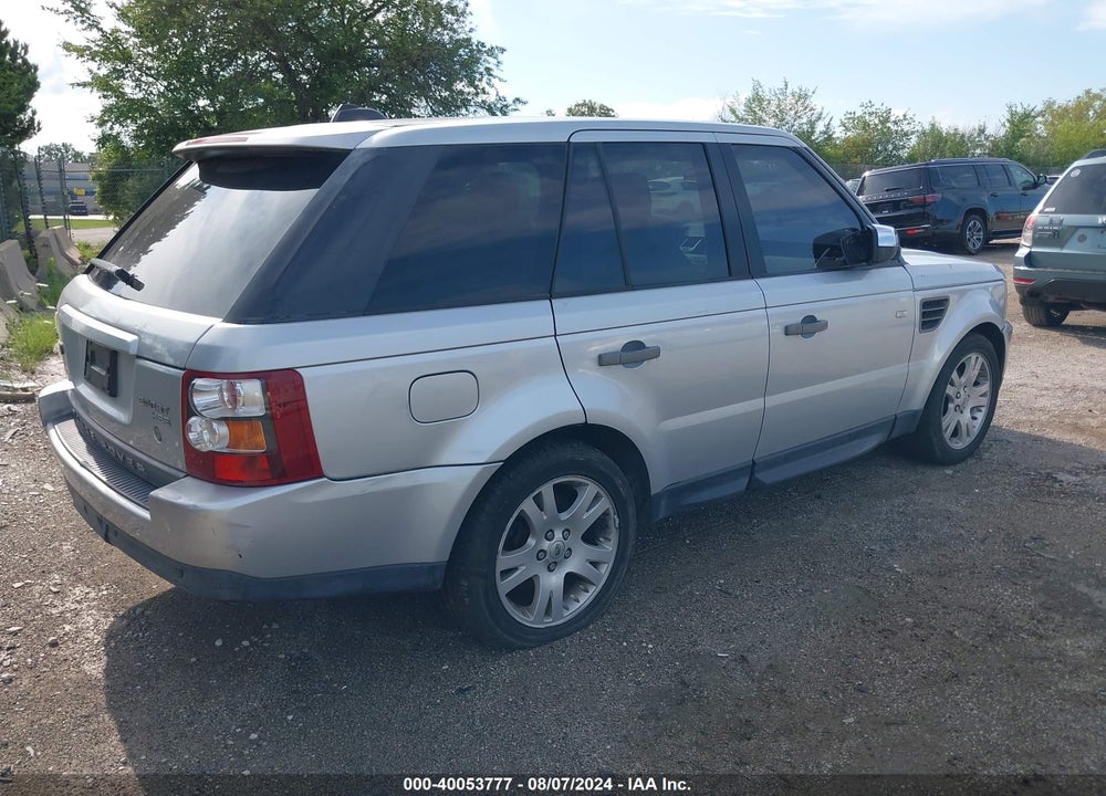 2006 LAND ROVER RANGE ROVER SPORT HSE VIN: SALSF25476A965612