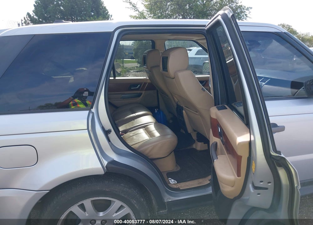 2006 LAND ROVER RANGE ROVER SPORT HSE VIN: SALSF25476A965612