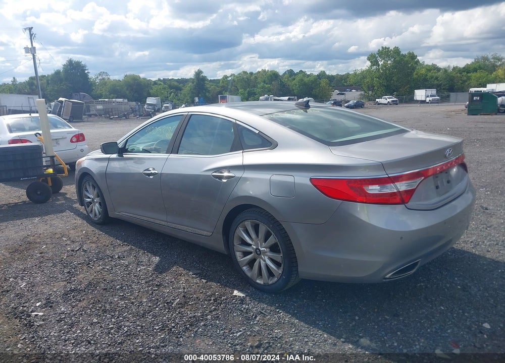 2013 HYUNDAI AZERA VIN: KMHFH4JG6DA300322