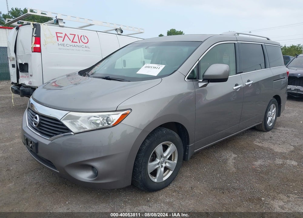 2012 NISSAN QUEST SV VIN: JN8AE2KP4C9047452