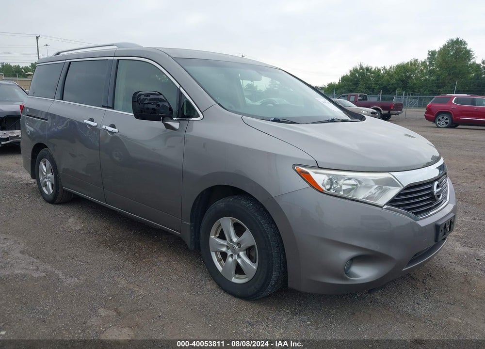 2012 NISSAN QUEST SV VIN: JN8AE2KP4C9047452