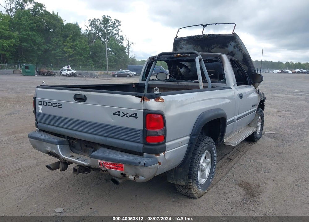 1998 DODGE RAM 1500 ST VIN: 1B7HF16Y2WS606224