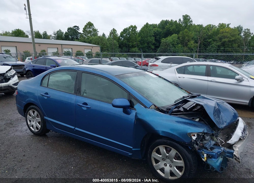 2009 HONDA CIVIC LX VIN: 2HGFA16579H520562