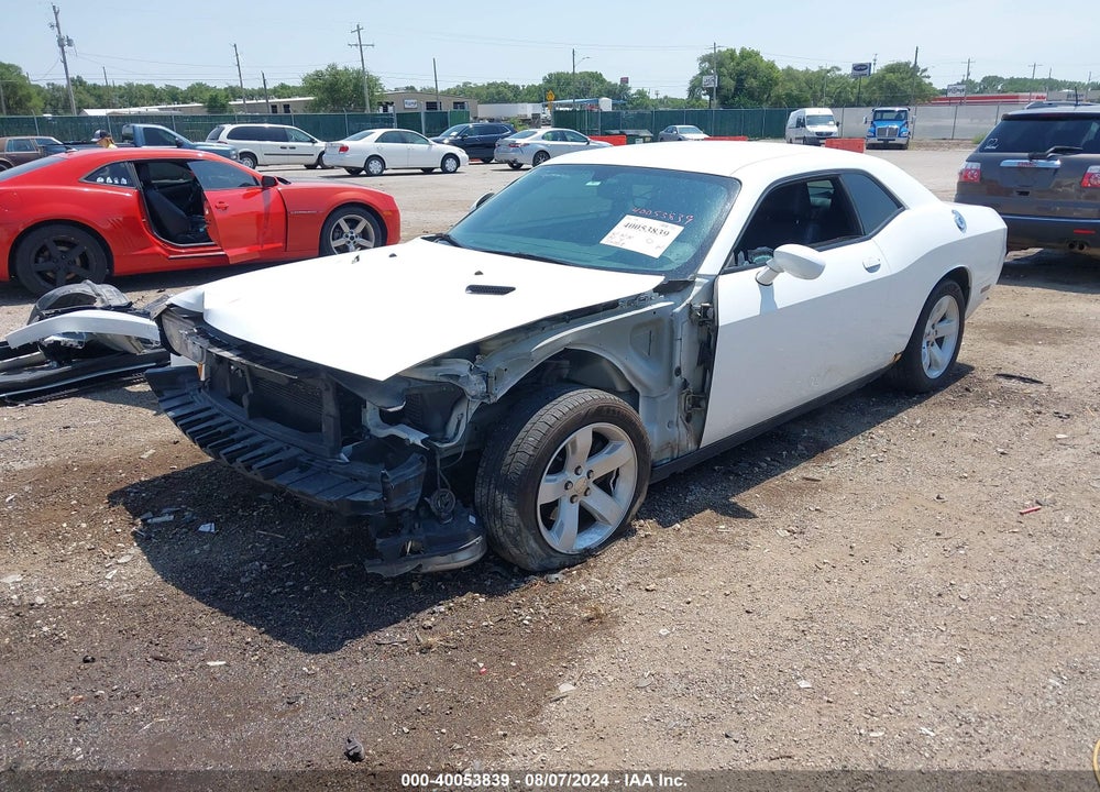 2013 DODGE CHALLENGER SXT PLUS VIN: 2C3CDYAG1DH582448