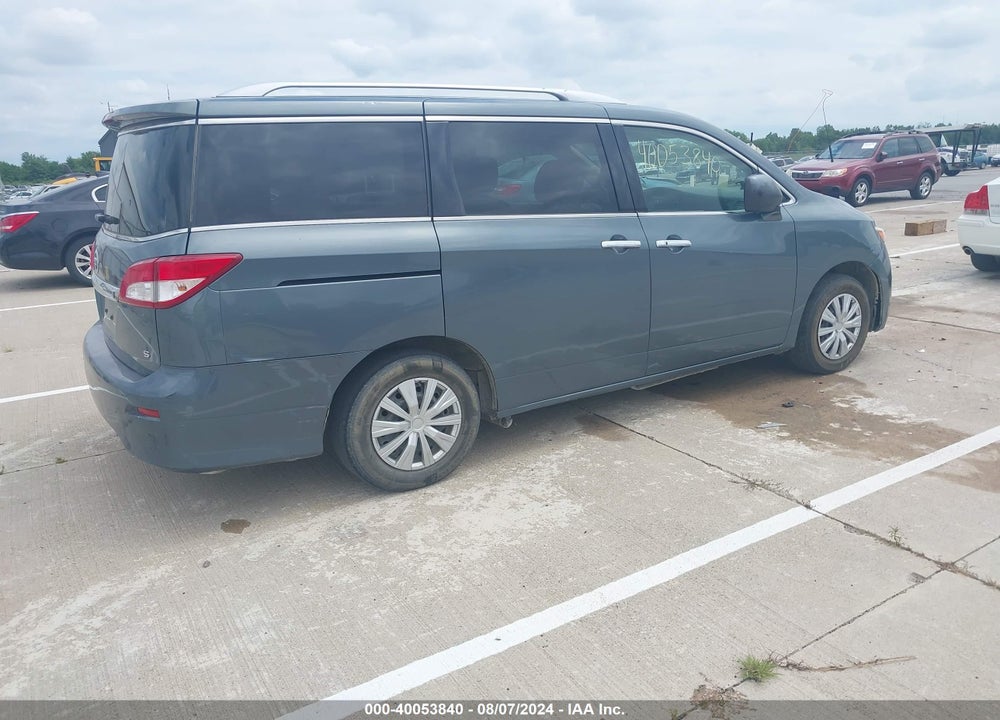 2012 NISSAN QUEST S/SV/SL/LE VIN: JN8AE2KP2C9041553
