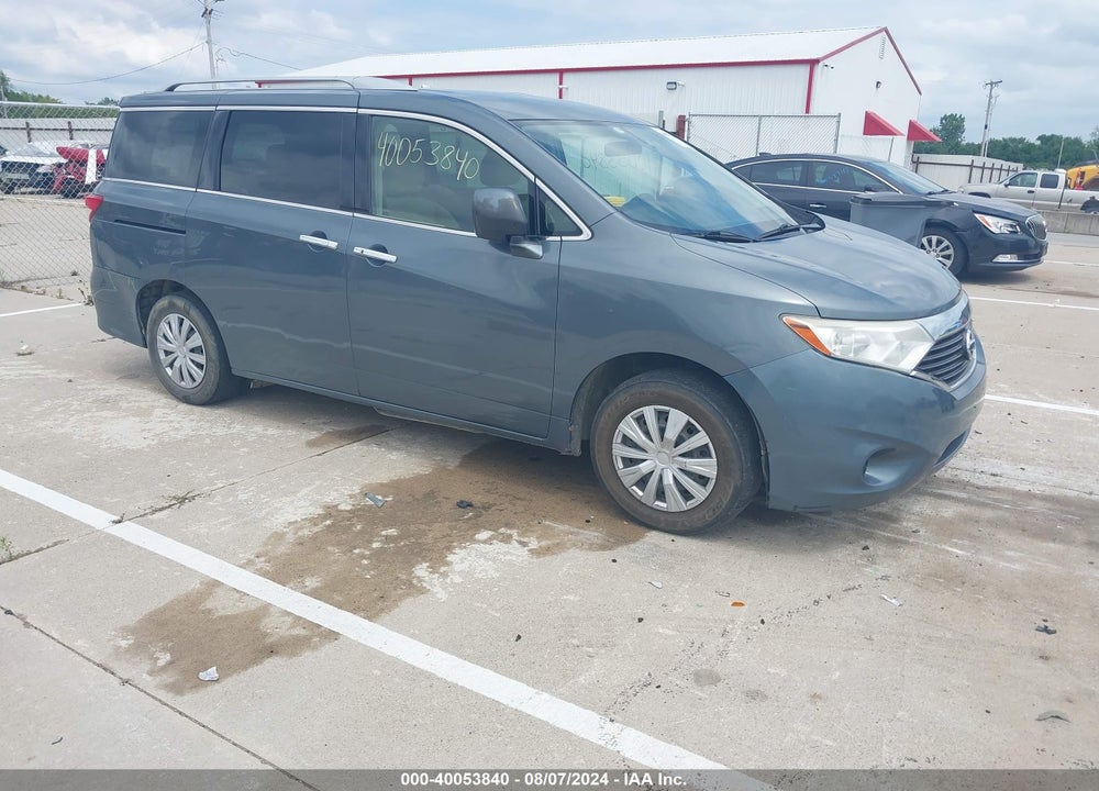 2012 NISSAN QUEST S/SV/SL/LE VIN: JN8AE2KP2C9041553