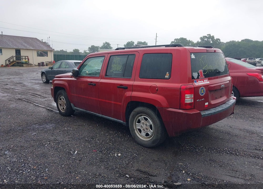 2007 JEEP PATRIOT SPORT VIN: 1J8FF28W67D396931