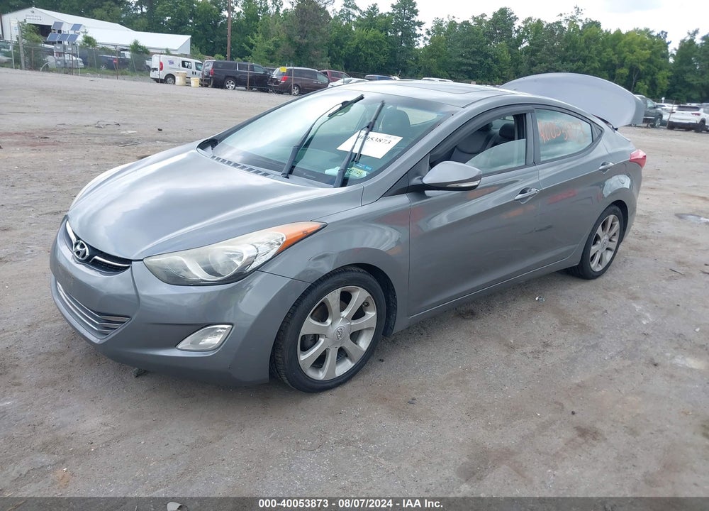 2013 HYUNDAI ELANTRA LIMITED VIN: 5NPDH4AE0DH392837