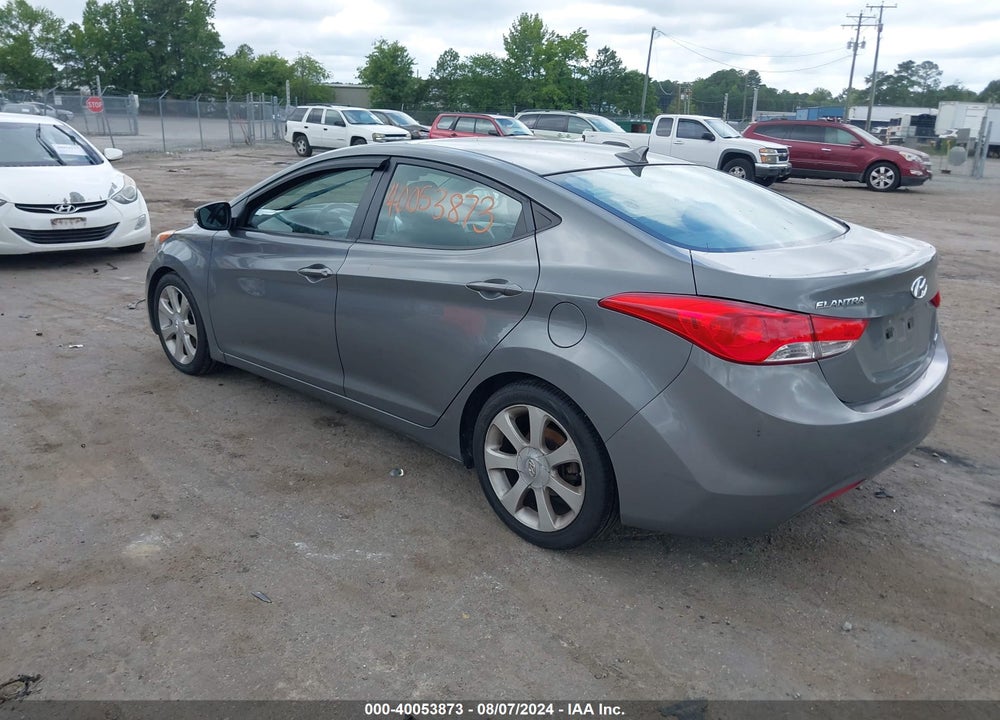 2013 HYUNDAI ELANTRA LIMITED VIN: 5NPDH4AE0DH392837