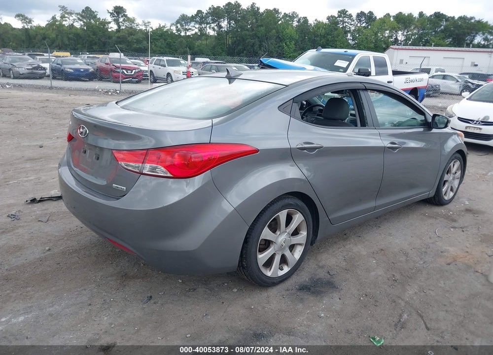 2013 HYUNDAI ELANTRA LIMITED VIN: 5NPDH4AE0DH392837