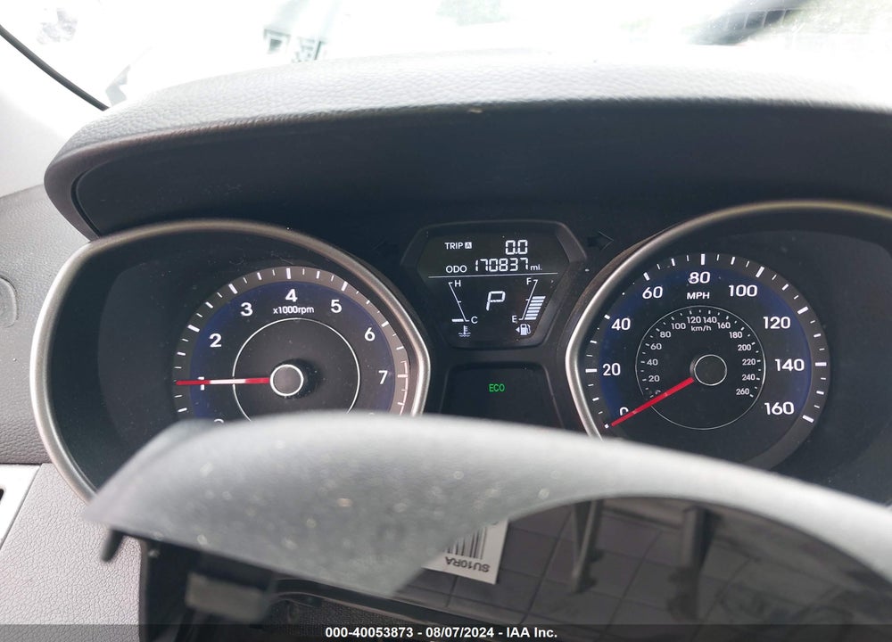 2013 HYUNDAI ELANTRA LIMITED VIN: 5NPDH4AE0DH392837