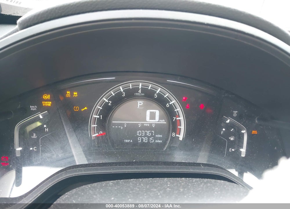 2017 HONDA CR-V LX VIN: 2HKRW6H36HH224265