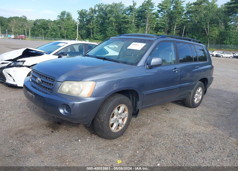 2003 TOYOTA HIGHLANDER VIN: JTEHF21A330121366