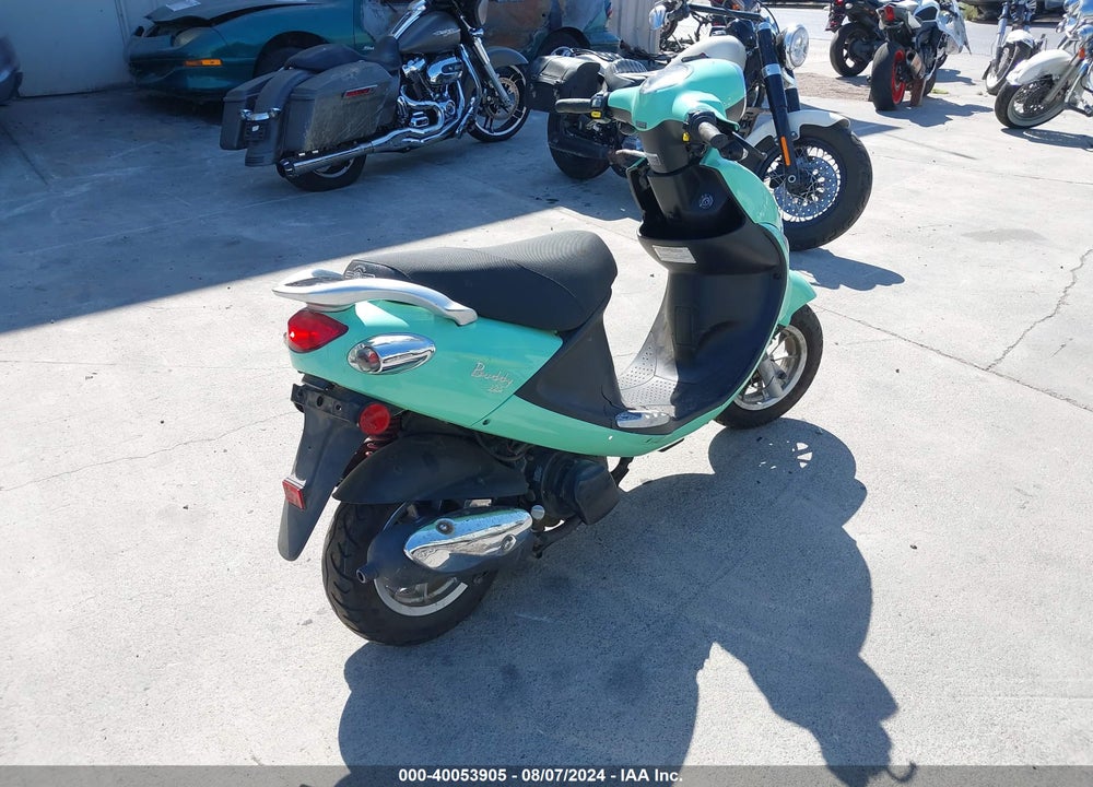 2020 GENUINE SCOOTER CO. BUDDY 125 VIN: RFVPAC204L1019889