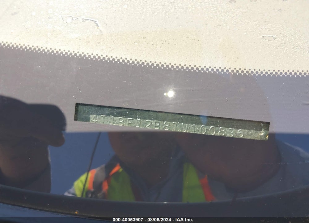 1996 TOYOTA AVALON XL/XLS VIN: 4T1BF12B8TU100836