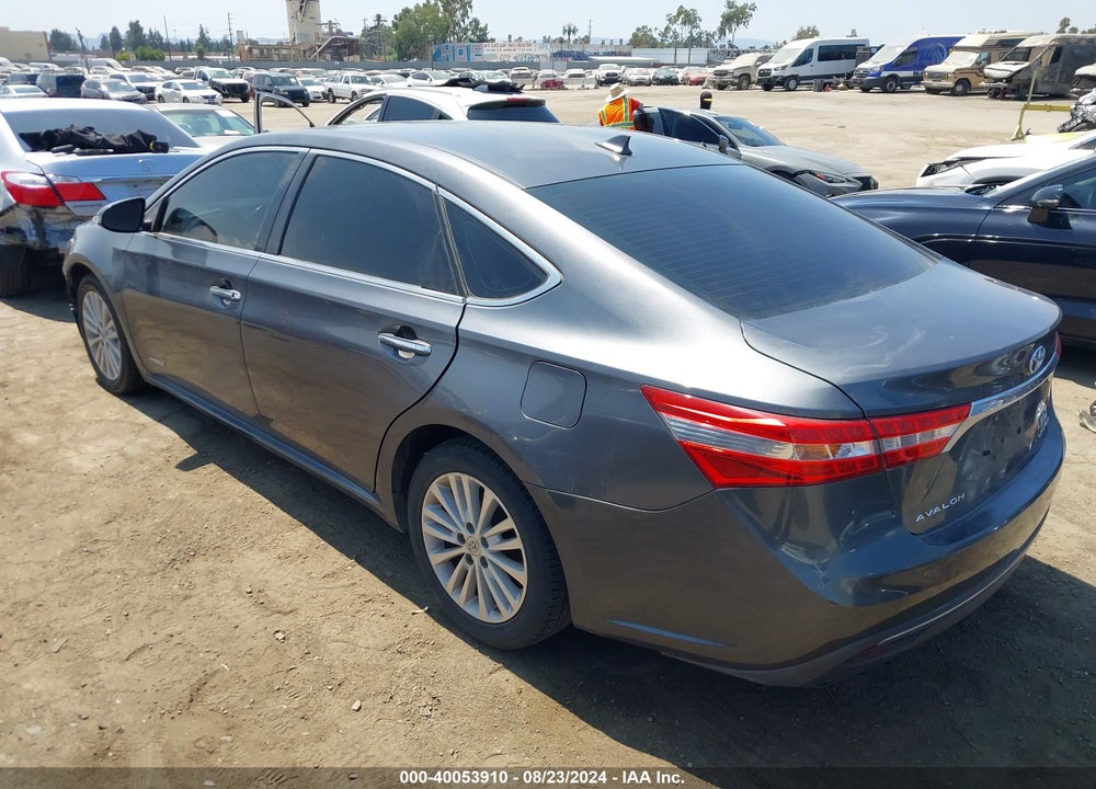 2013 TOYOTA AVALON HYBRID LIMITED VIN: 4T1BD1EB0DU017291