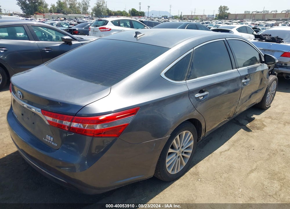 2013 TOYOTA AVALON HYBRID LIMITED VIN: 4T1BD1EB0DU017291