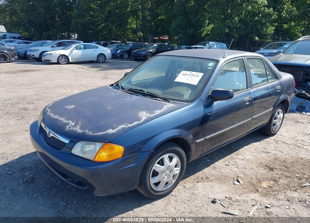 1999 MAZDA PROTEGE VIN: JM1BJ2222X0117850
