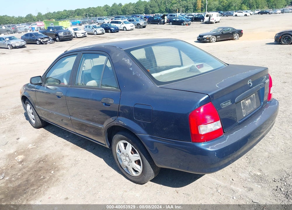 1999 MAZDA PROTEGE VIN: JM1BJ2222X0117850