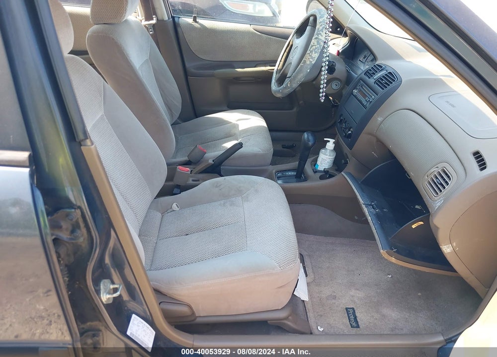 1999 MAZDA PROTEGE VIN: JM1BJ2222X0117850