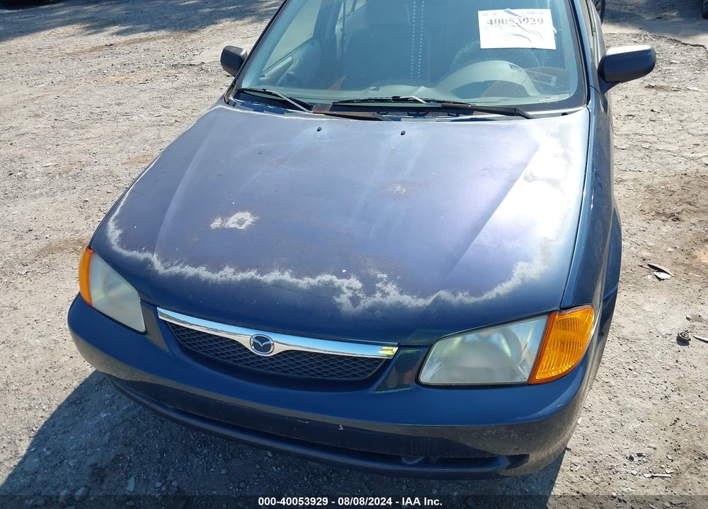 1999 MAZDA PROTEGE VIN: JM1BJ2222X0117850