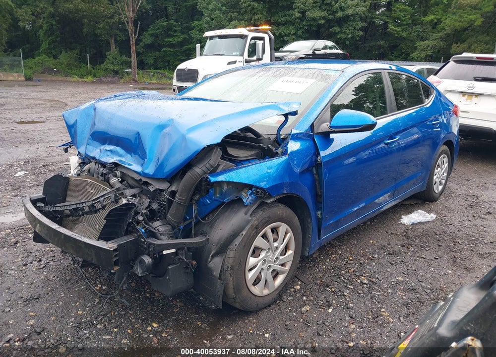 2017 HYUNDAI ELANTRA SE VIN: 5NPD74LF7HH183836