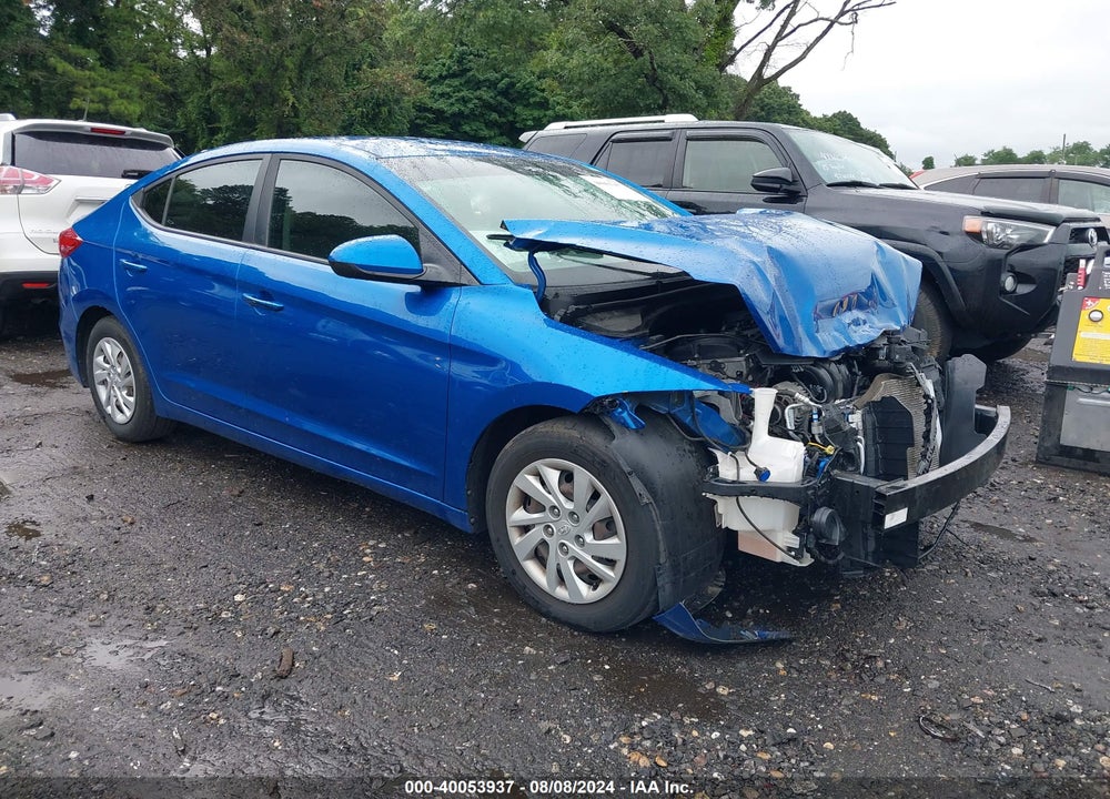 2017 HYUNDAI ELANTRA SE VIN: 5NPD74LF7HH183836