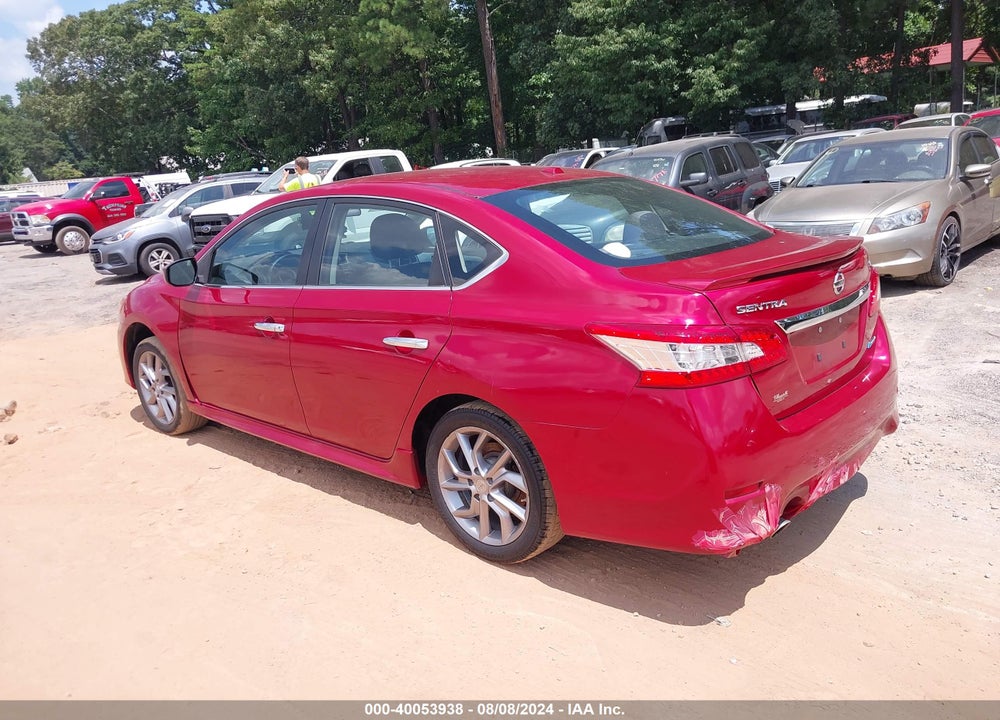 2014 NISSAN SENTRA SR VIN: 3N1AB7AP6EL639242