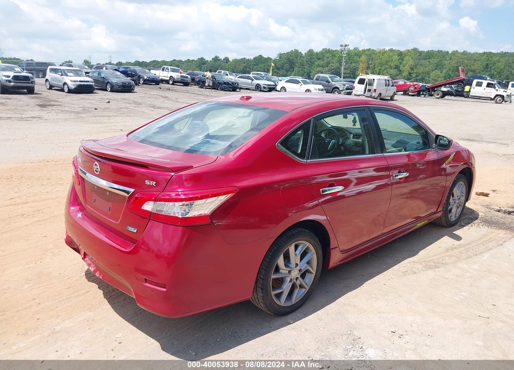 2014 NISSAN SENTRA SR VIN: 3N1AB7AP6EL639242