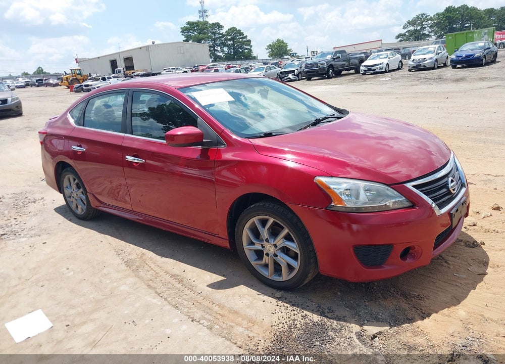 2014 NISSAN SENTRA SR VIN: 3N1AB7AP6EL639242