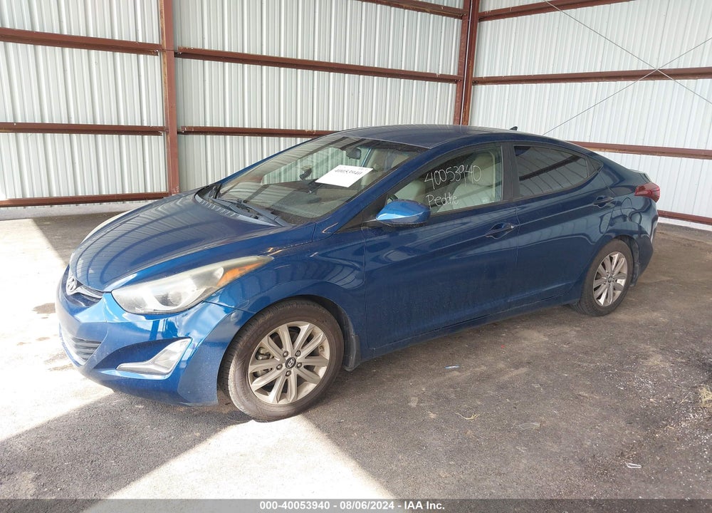 2015 HYUNDAI ELANTRA SE VIN: KMHDH4AE6FU304071