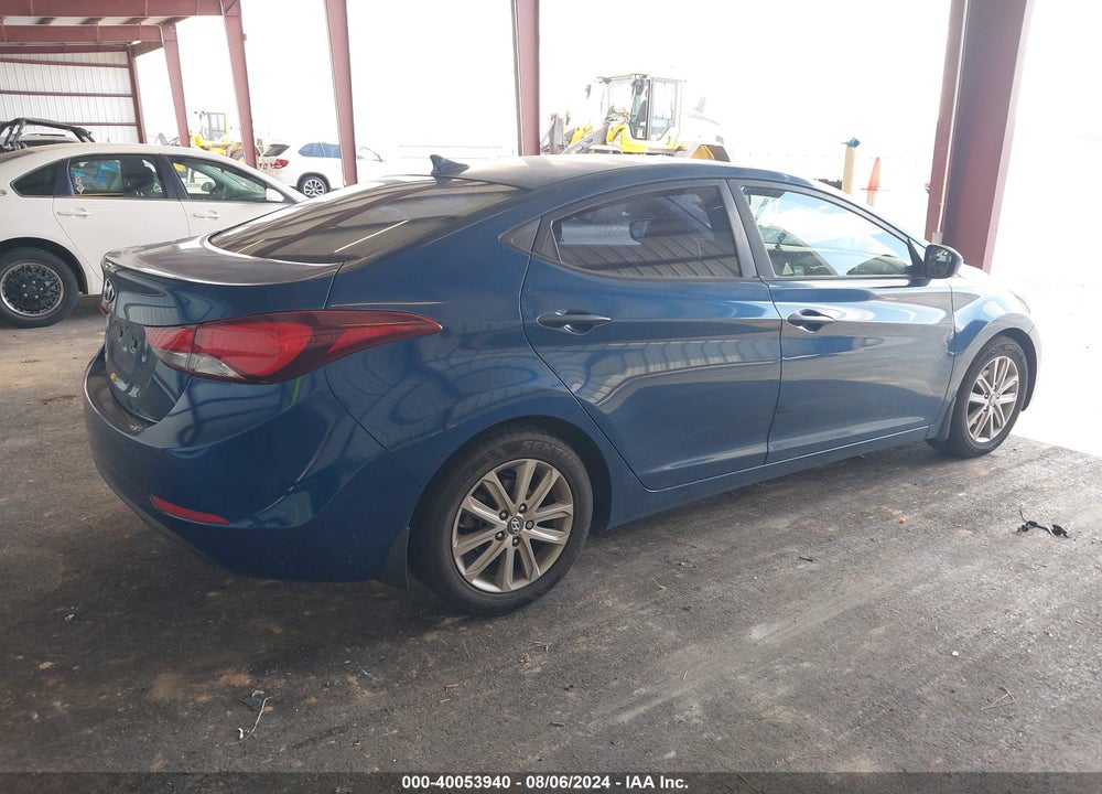 2015 HYUNDAI ELANTRA SE VIN: KMHDH4AE6FU304071