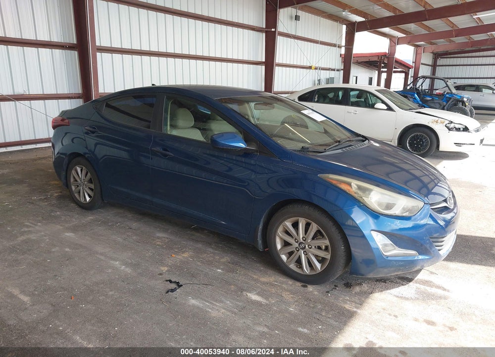 2015 HYUNDAI ELANTRA SE VIN: KMHDH4AE6FU304071