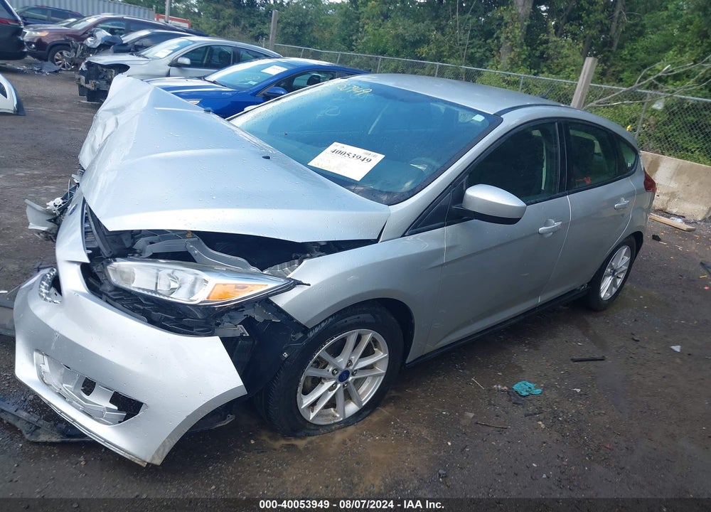 2018 FORD FOCUS SE VIN: 1FADP3K22JL238905