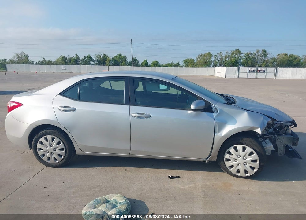 2017 TOYOTA COROLLA LE VIN: 5YFBURHE8HP582500