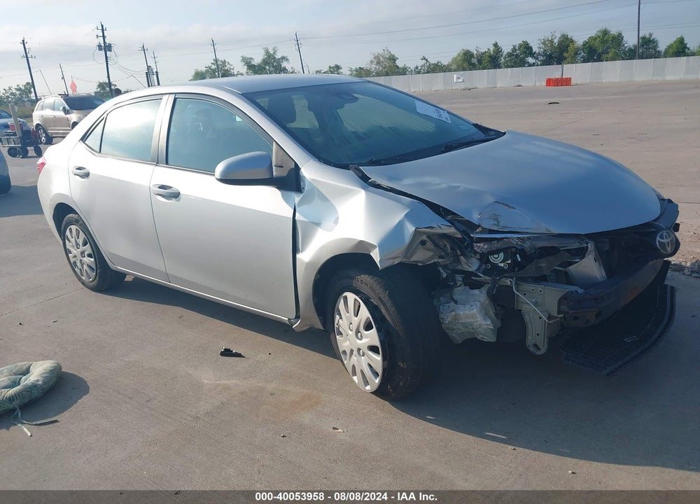 2017 TOYOTA COROLLA LE VIN: 5YFBURHE8HP582500