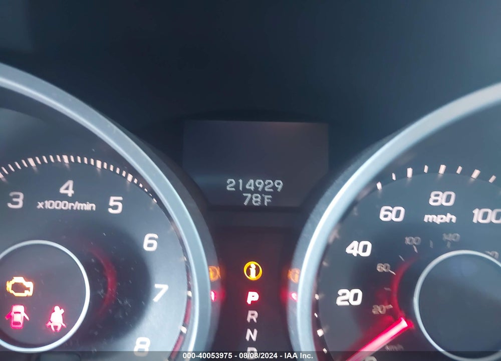 2009 ACURA TL 3.5 VIN: 19UUA86229A015842
