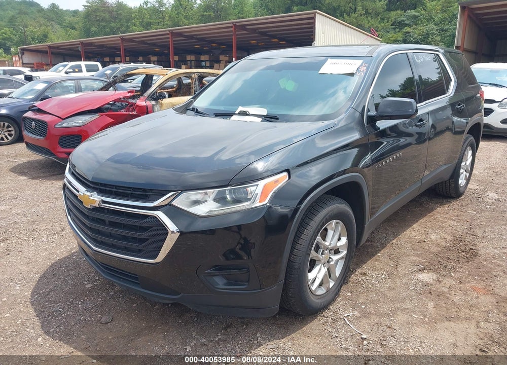 2018 CHEVROLET TRAVERSE LS VIN: 1GNERFKW0JJ166635
