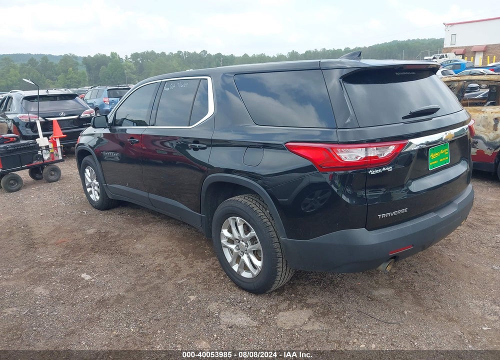 2018 CHEVROLET TRAVERSE LS VIN: 1GNERFKW0JJ166635