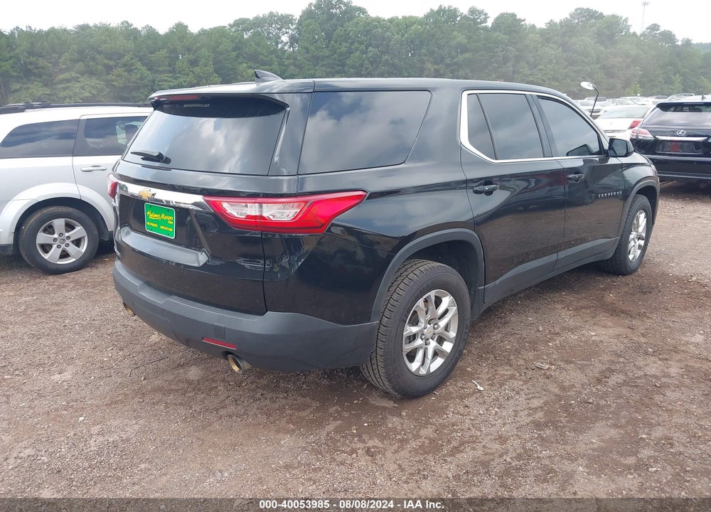 2018 CHEVROLET TRAVERSE LS VIN: 1GNERFKW0JJ166635