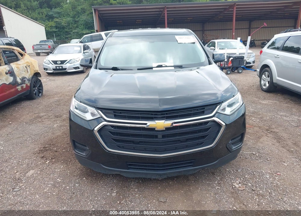 2018 CHEVROLET TRAVERSE LS VIN: 1GNERFKW0JJ166635