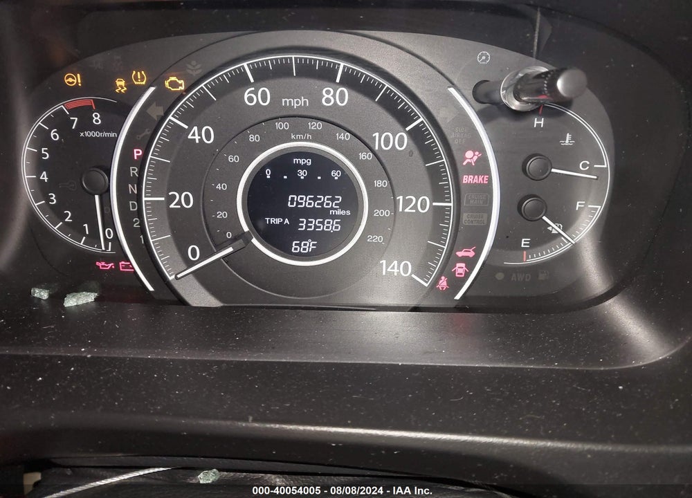2014 HONDA CR-V EX VIN: 5J6RM4H53EL097374