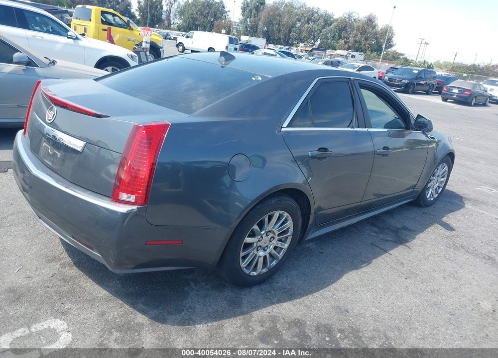 2012 CADILLAC CTS STANDARD VIN: 1G6DA5E52C0130420