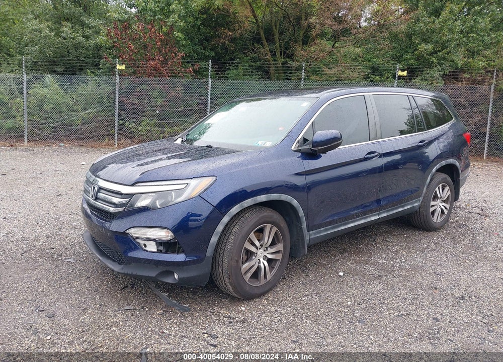 2017 HONDA PILOT EX-L VIN: 5FNYF6H58HB024208