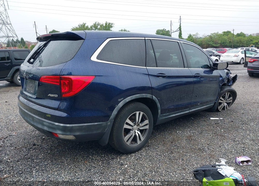 2017 HONDA PILOT EX-L VIN: 5FNYF6H58HB024208